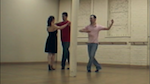 Erik Novoa teaching a private dance lesson
